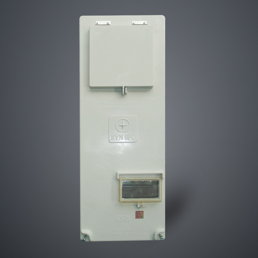 Hộp composite 1 điện kế 3 pha ngoài trời